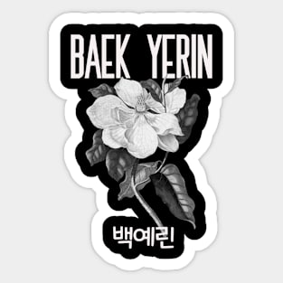 Baek Yerin Sticker